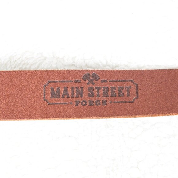 MAIN STREET FORGE The Classic Everyday Full Grain Leather Belt - Size 42 - Picture 6 of 7